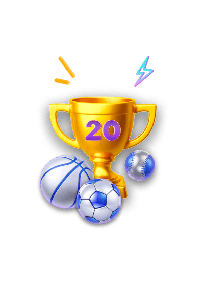 Vyhrajte 20 sportovních sázek